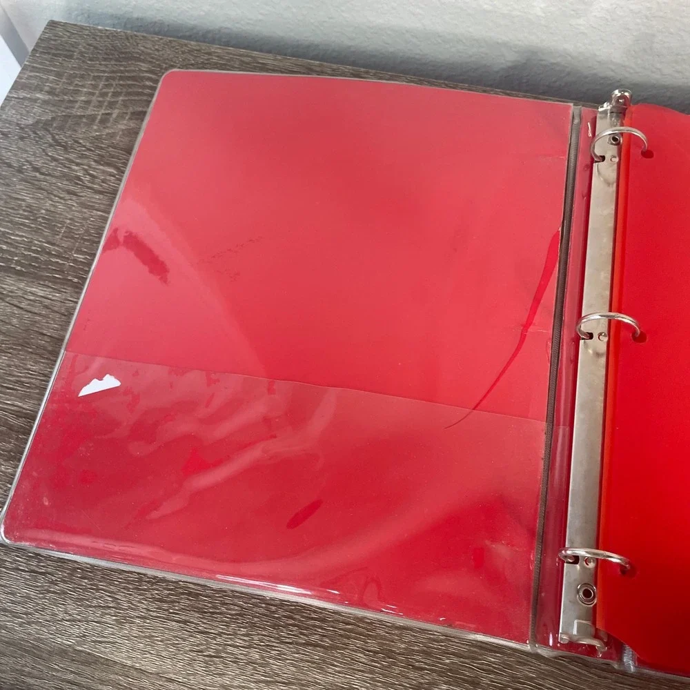 Corvette Stingray Binder 3 Ring Chevrolet Chevy C7 School Notebook Folder